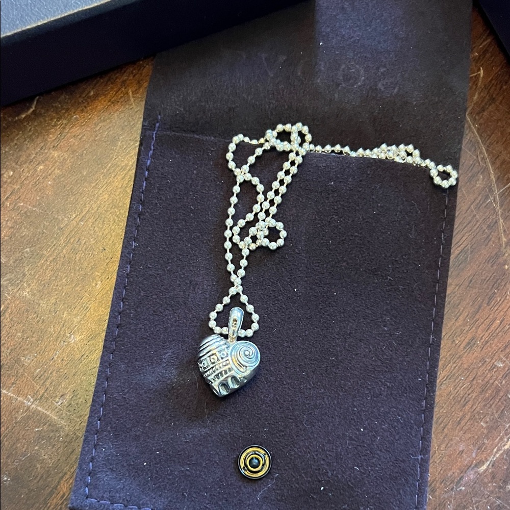 LAGOS Silver Heart of Philadelphia pendant necklace